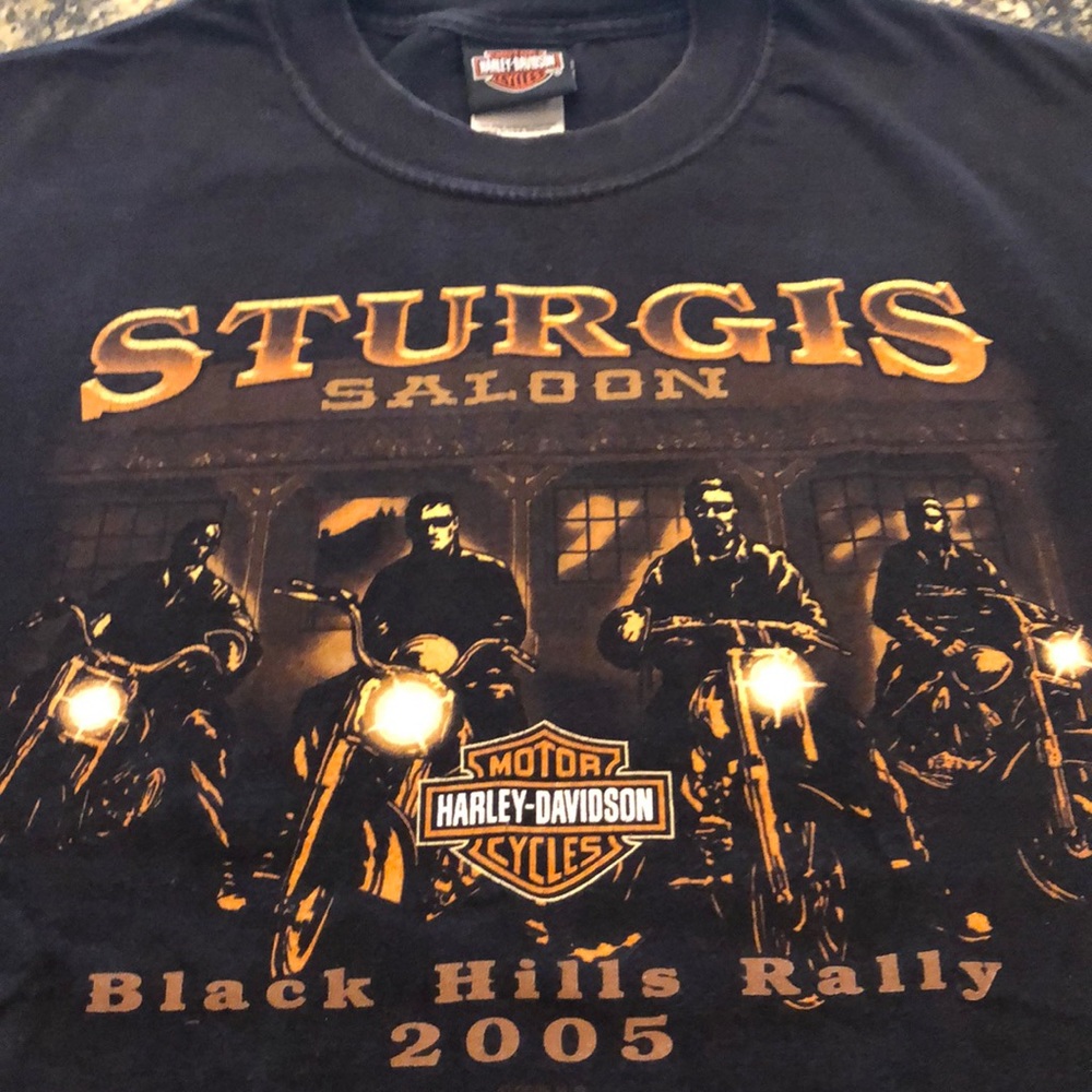 Harley-Davidson Men’s 2005 Sturgis T-shirt Sz L